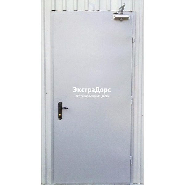 Противопожарная дверь EI 30 3 типа белая металлическая в Можайске  купить