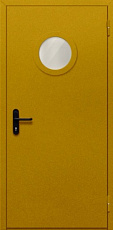 Противопожарная дверь EIS 60 с круглым стеклом
