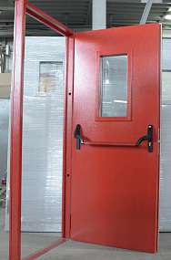 Стеклянные противопожарные двери EI-60 в Можайске  купить